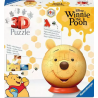 3D puzzelbal, Winnie the Pooh met oren, 72 stukjes Ravensburger