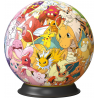 3D puzzelbal, Pokemon Multicharacter Ravensburger 72 stukjes