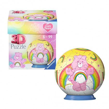 3D puzzelbal, Care Bears, Cheer Bear Ravensburger 54 stukjes
