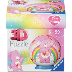 3D puzzelbal, Care Bears, Love a lot Bear, 54 stukjes Ravensburger