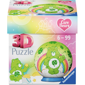 3D puzzelbal, Care Bears, Good luck Bear, 54 stukjes Ravensburger