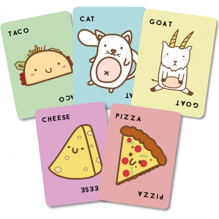 Taco, Cat, Goat, Cheese, Pizza - Kaartspel, Blue Orange