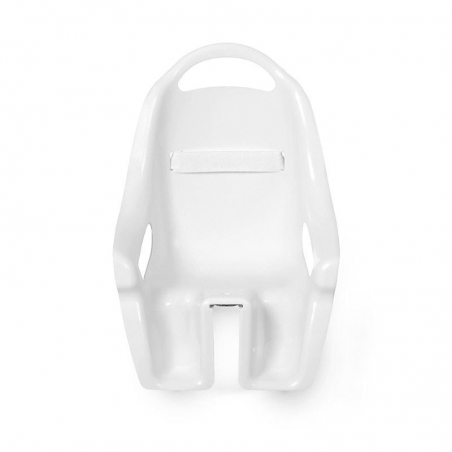 Fietsstoeltje voor pop, wit