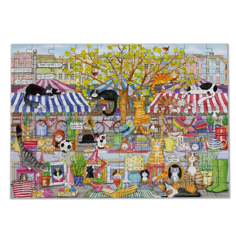 Flea Market Moggies (1000) Gibsons puzzel