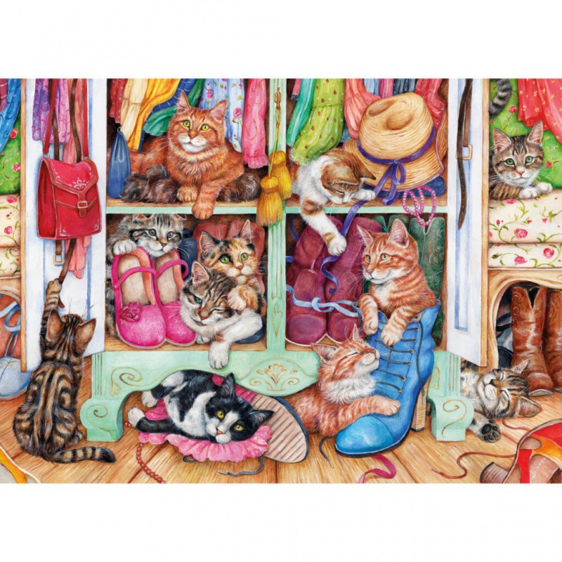 Puss in Boots, gibsons puzzel (500XL)