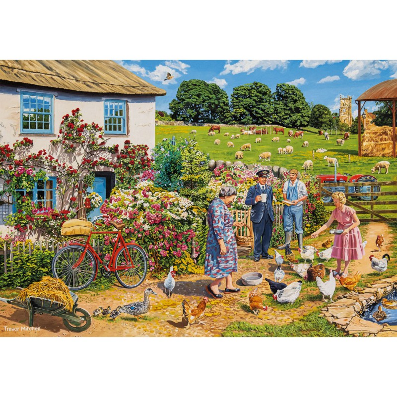 Cornwall by the Sea (4 x 500 stukjes puzzel)