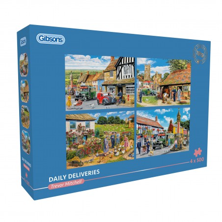 Dialy Deliveries, 4 x 500 stukjes Gibsons