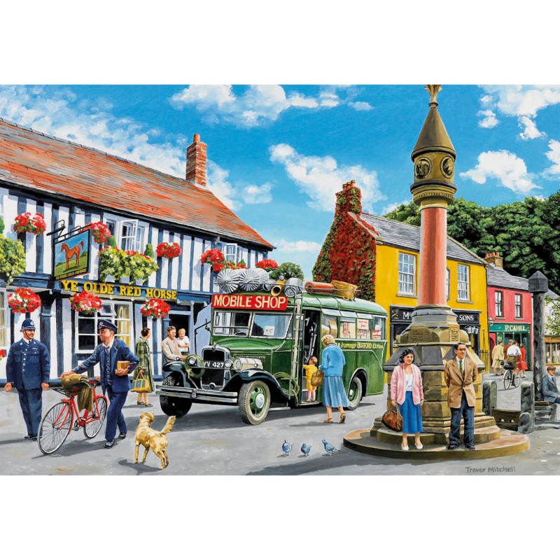 Cornwall by the Sea (4 x 500 stukjes puzzel)