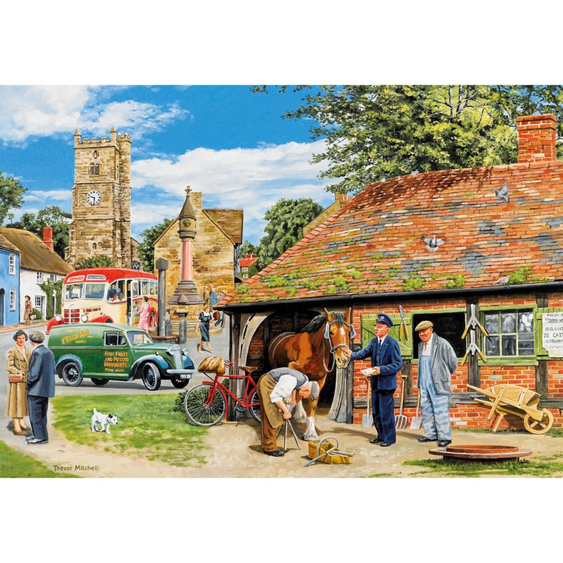 Cornwall by the Sea (4 x 500 stukjes puzzel)