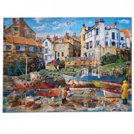 Fishermen at Robin Hood’s Bay, (1000) Gibsons puzzel