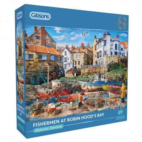 Fishermen at Robin Hood’s Bay, 1000 stukjes, Gibsons