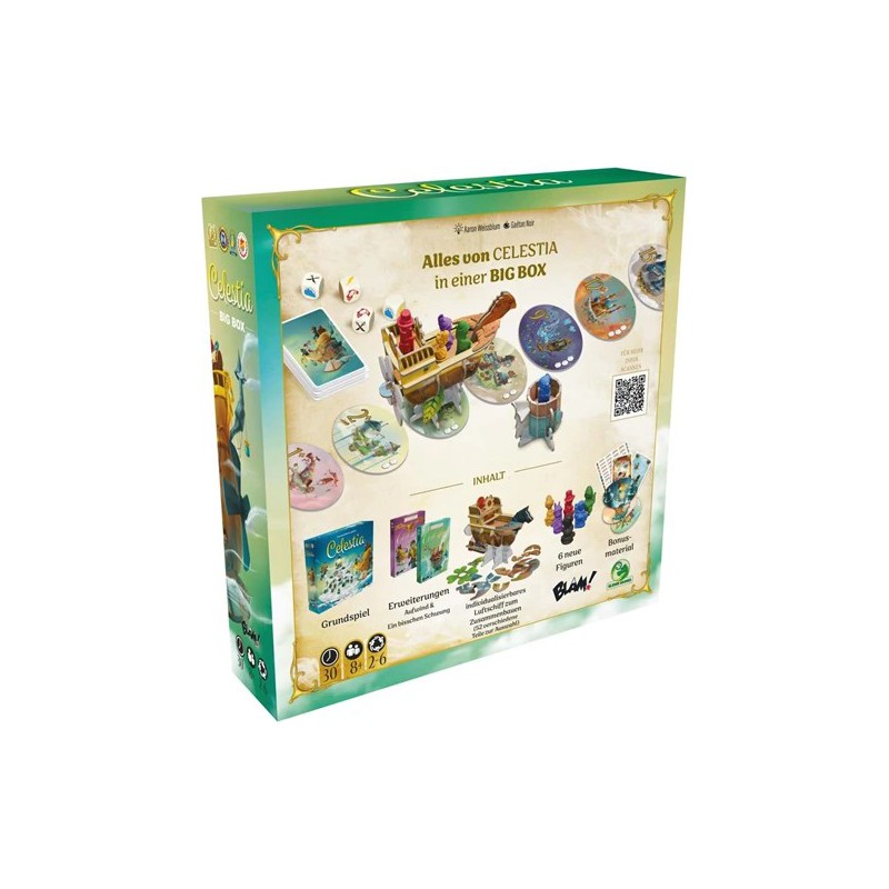 Celestia - Big Box Bordspel, Geronimo Games