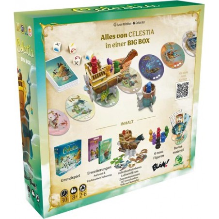 Celestia - Big Box Bordspel, Geronimo Games