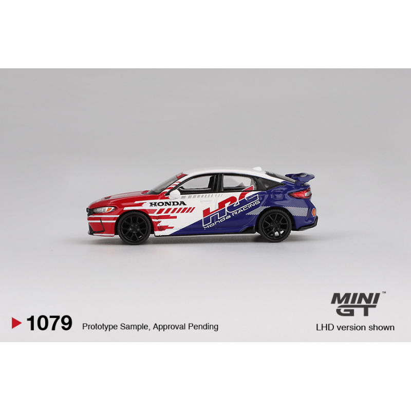 Honda Civic TYPE R 2024 Pace Car HRC 1:64 MiniGT (1079)