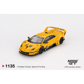 Lamborghini LB-Silhouette WORKS MURCIELAGO GT Evo Yellow 1:64 MiniGT (1135)