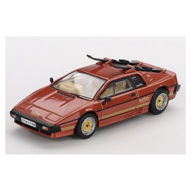 Lotus Esprit Turbo J. Bond 007 For your eyes only '81 (E), 1:64 MiniGT (Blister verpakking)