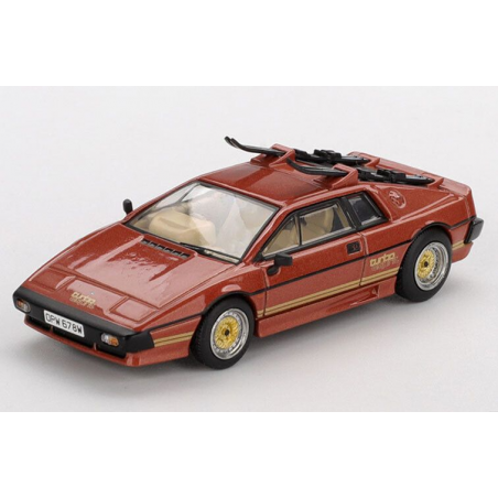 Lotus Esprit Turbo J. Bond 007 For your eyes only '81 (E), 1:64 MiniGT (Blister verpakking)