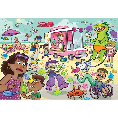 Wasgij Junior, IJskoude kreten, 240 stukjes Jumbo