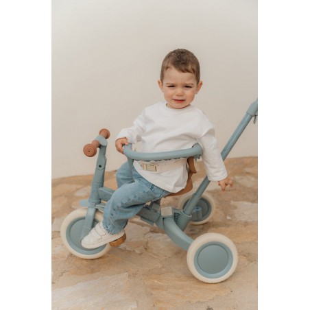 Driewieler 4 in 1, Safari Dreams Blue - Little Dutch