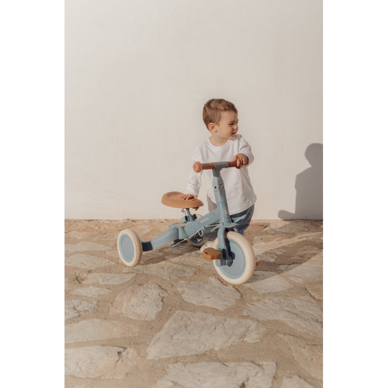 Driewieler 4 in 1, Safari Dreams Blue - Little Dutch