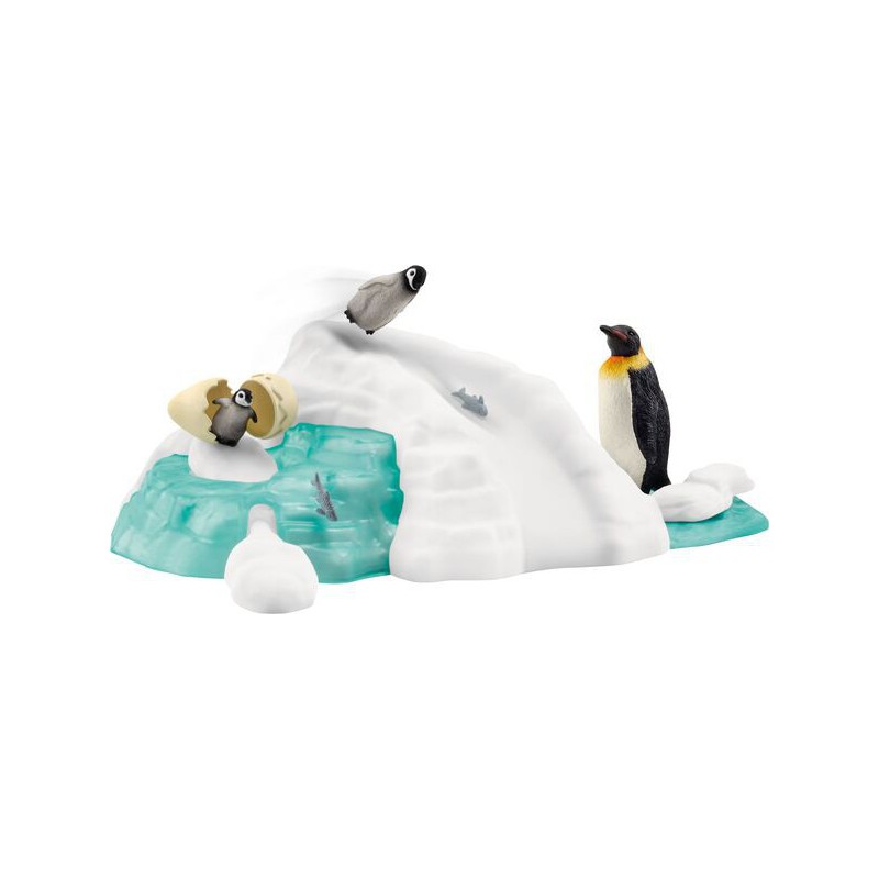 Schleich Pinguïn familie plezier, 42661