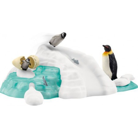 Schleich Pinguïn familie plezier, 42661