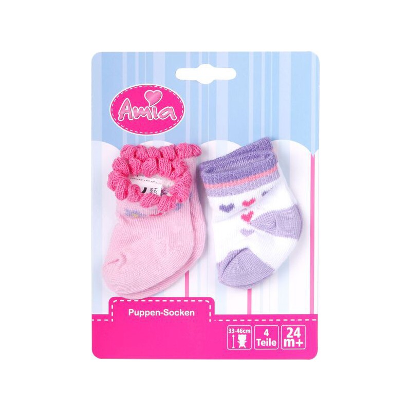 Amia Poppensokken 28-33 cm, 50402398