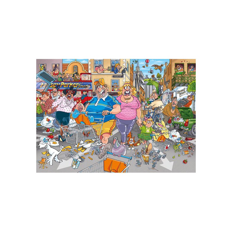 Wasgij Original 46, Buitenkansjes 1000stukjes, Jumbo