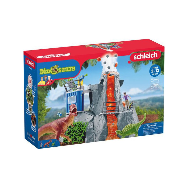 Schleich Grote vulkaanexpeditie, 42564