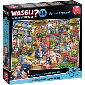 Wasgij Mystery 28, Kat en muisspel, 1000stukjes