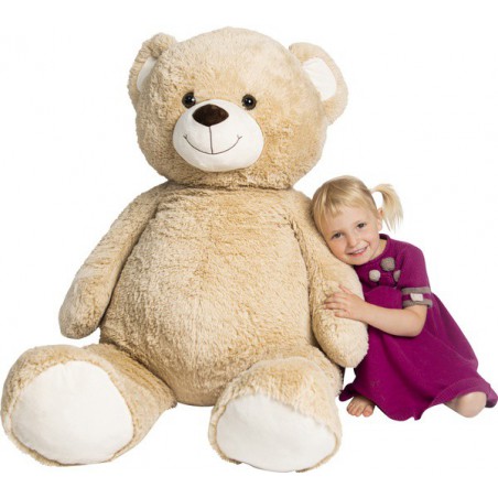 Amia Pluche Teddybeer zittend ca. 135 cm, 58225517