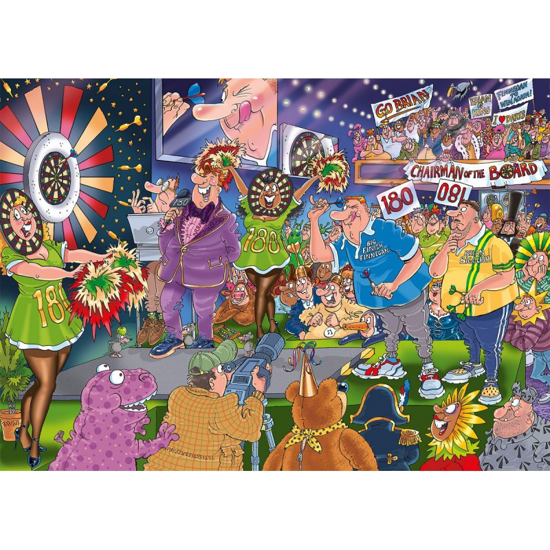 Wasgij Mystery 30, Bullseye!  1000stukjes puzzel