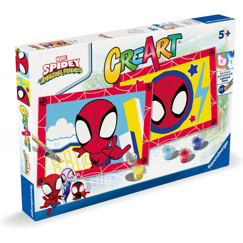 CreArt Junior, Young Spidey, Schilderen op nummer, Ravensburger