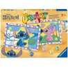 CreArt Junior, Stitch & Angel, Schilderen op nummer, Ravensburger