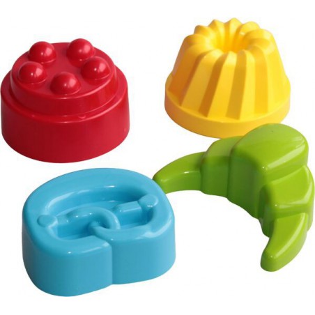 Outdoor active - Zandvormpjes voor bakkerij 4st