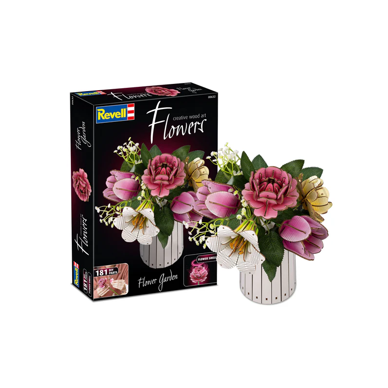 Flower Garden, Houtbouw, Revell 00632