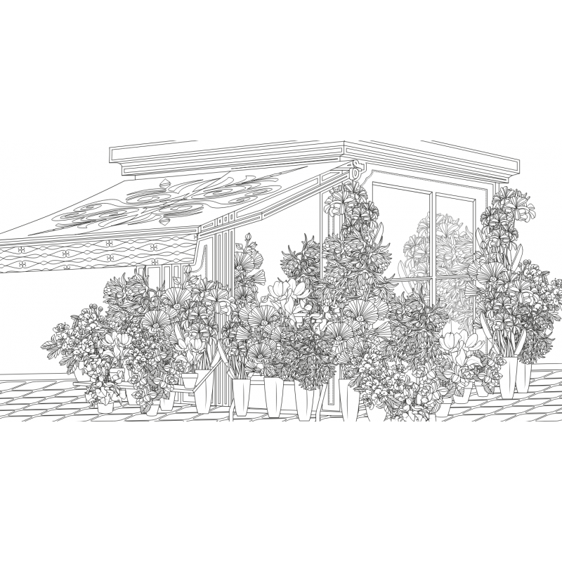 Urban Jungle, kleurboek rebo