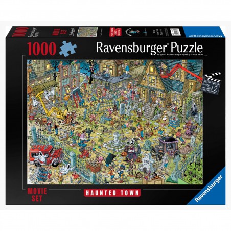 1000stukjes Ravensburger Filmset 2: Haunted Town horror