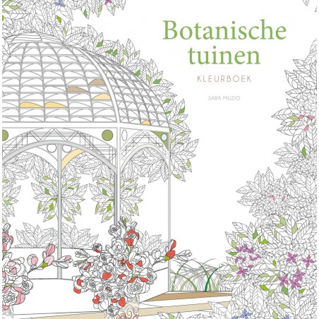 Botanische tuinen, kleurboek, Rebo