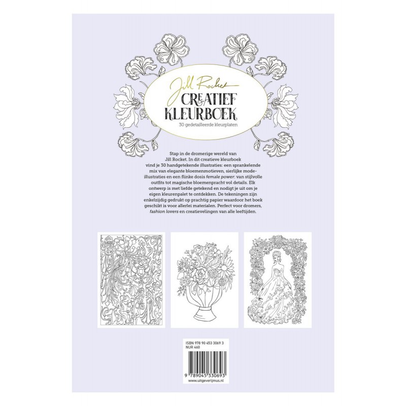 Jill Rocket: Creatief kleurboek