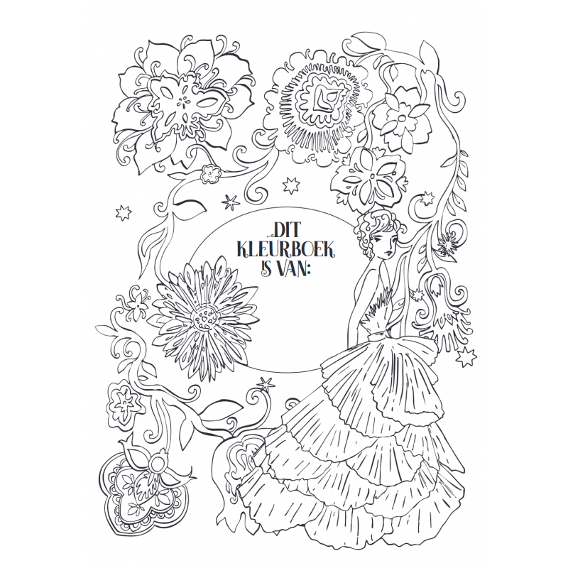 Jill Rocket: Creatief kleurboek