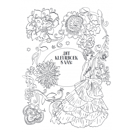 Jill Rocket: Creatief kleurboek