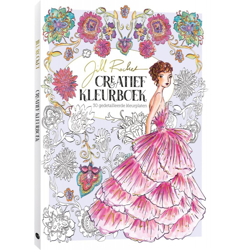 Jill Rocket: Creatief kleurboek
