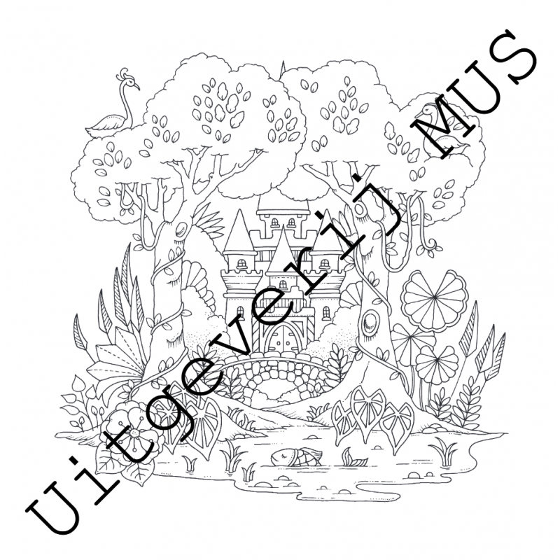 Johanna Basford, Magische werelden kleurboek