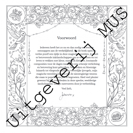 Johanna Basford, Magische werelden kleurboek