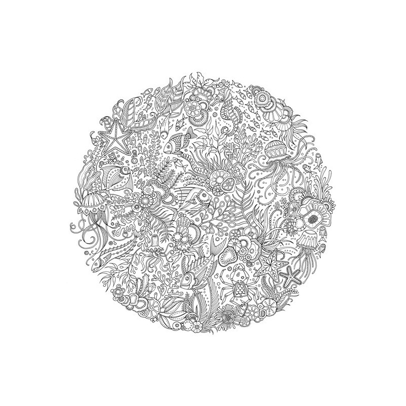 Johanna Basford, Mein Phantastischer Ozean kleurboek