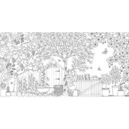 Johanna Basford, Mein geheimnisvoller Garten kleurboek