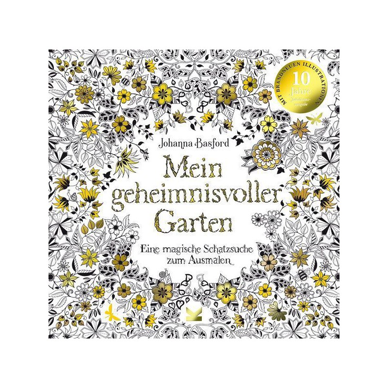 Johanna Basford, Mein geheimnisvoller Garten, kleurboek