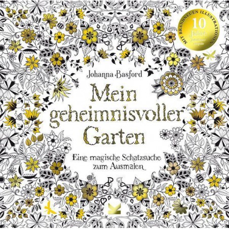 Johanna Basford, Mein geheimnisvoller Garten, kleurboek