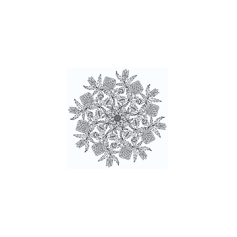 Creative Colors: Flower Mandala kleurboek, Lantaarn